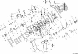 Vertical cylinder head