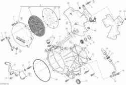 embrague - tapa del cárter lateral