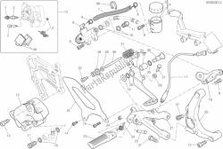 Rear brake system