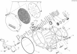 embrague - tapa del cárter lateral