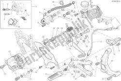 Rear brake system