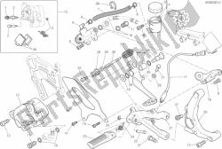 Rear brake system