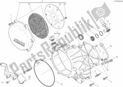 embrague - tapa del cárter lateral