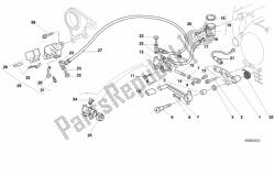 Rear brake system