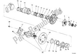 HUB, REAR WHEEL