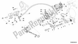 Rear brake system