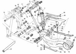 Rear shock absorber