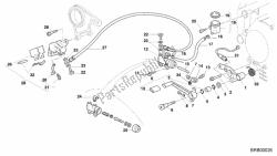 Rear brake system