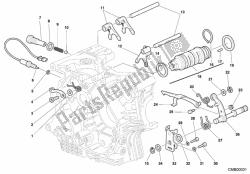 came de changement de vitesse - fourche