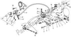 Rear brake system