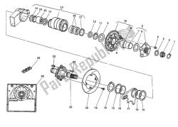 HUB, REAR WHEEL