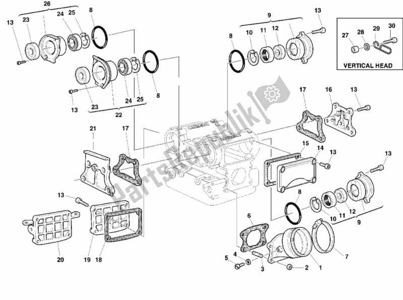 Todas las partes para Colector De Admisión de Ducati Superbike 996 1999