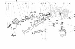pompa dell'olio - filtro