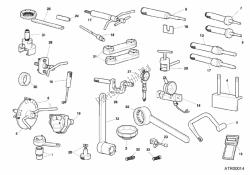 ferramentas de serviço de oficina, motor