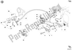 Rear brake system