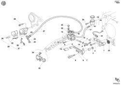 Rear brake system