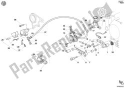 Rear brake system