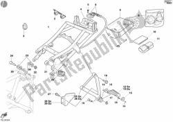 Rear frame