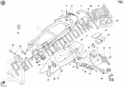 Rear frame