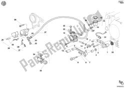 Rear brake system