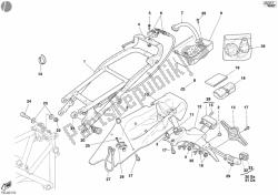 Rear frame