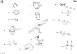 001 - Outils de service d'atelier, moteur