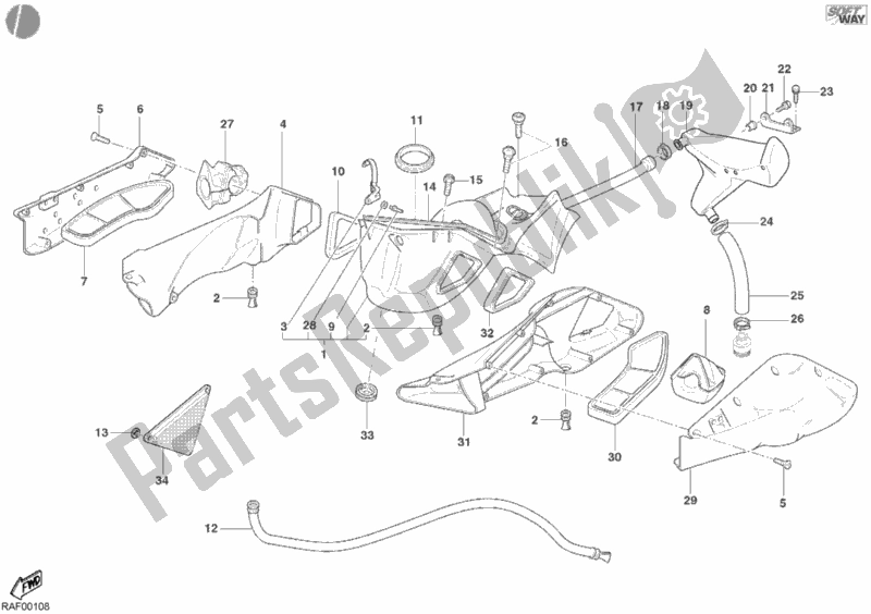 Todas las partes para Consumo de Ducati Superbike 998 2003