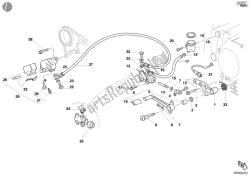 Rear brake system