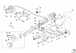 Rear brake system