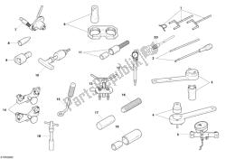 herramientas de servicio de taller, motor ii