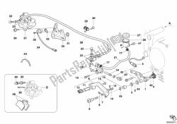 Rear brake system