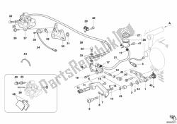 Rear brake system