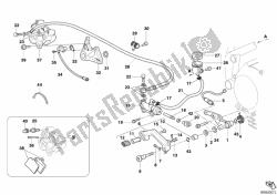 Rear brake system