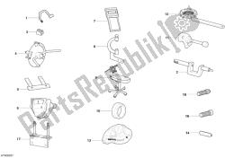 001 - ferramentas de serviço de oficina, motor