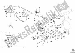 Rear brake system