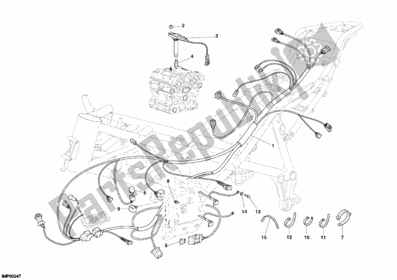 Todas las partes para Arnés De Cableado de Ducati Superbike 999 2005