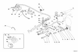 Rear brake system