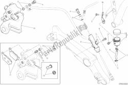 Rear brake system