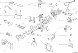 herramientas de servicio de taller, motor