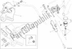 Rear brake system