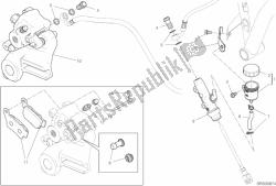 Rear brake system