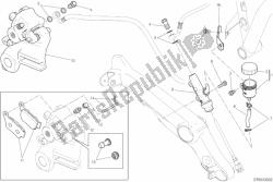 Rear brake system