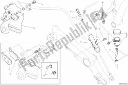 Rear brake system