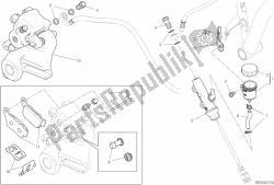 Rear brake system