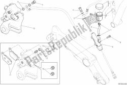 Rear brake system