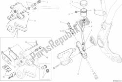 Rear brake system