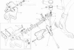 Rear brake system