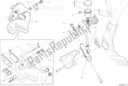 Rear brake system