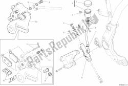 Rear brake system