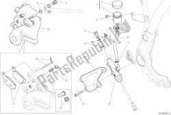 Rear brake system